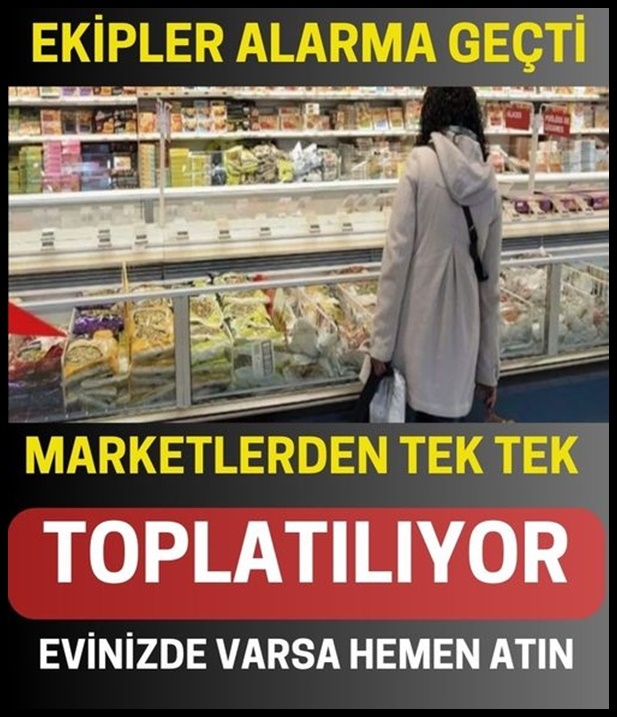 Toplatılıyor